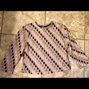 NWOT- Free People crop shirt